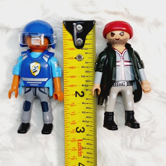Playmobil - Thief With Swat Team Member 2 Piece Set - Picture 8 of 8